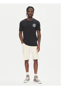 Quiksilver T-Shirt Circle Back Ss EQYZT08054 Czarny Regular Fit. Kolor: czarny. Materiał: bawełna #4