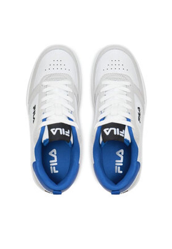 Fila Sneakersy Fila Rega Teens FFT0110 Biały. Kolor: biały. Materiał: skóra