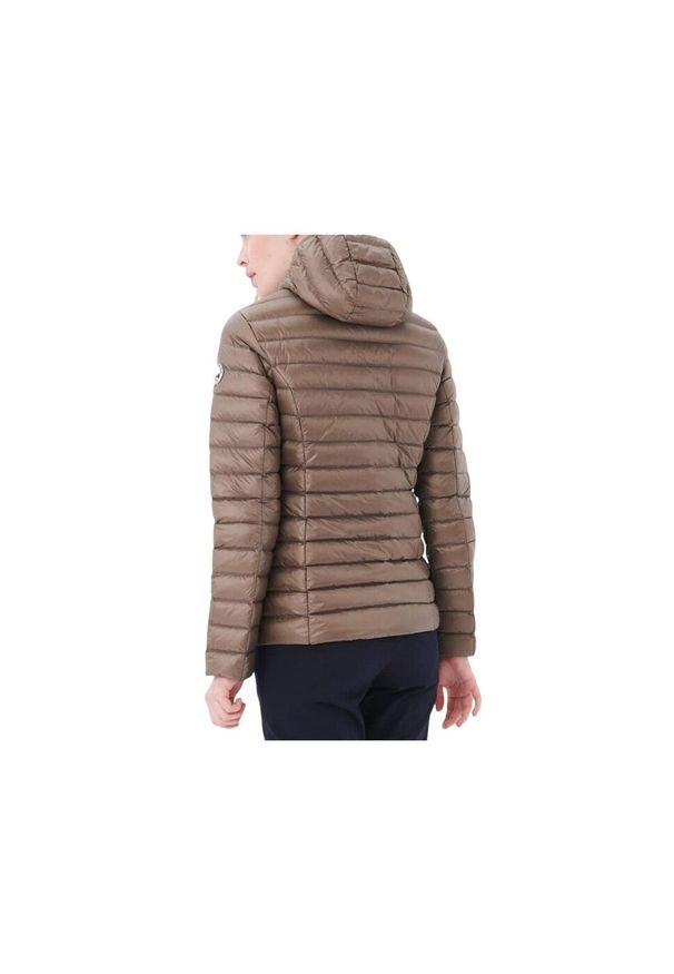 Kurtka Jott Model Cloe Noos Kolor Brązowy. Kolor: brązowy, wielokolorowy, beżowy. Materiał: tkanina, puch. Sezon: zima. Sport: narciarstwo