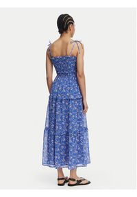 Tommy Jeans Sukienka letnia DW0DW20339 Niebieski Regular Fit. Kolor: niebieski. Materiał: syntetyk. Sezon: lato #3