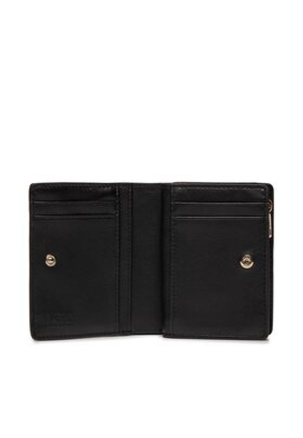 Furla Mały Portfel Damski Camelia S Compact Wallet WP00307-HSF000-O6000-1007 Czarny. Kolor: czarny. Materiał: skóra