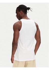 Jack & Jones Tank top Hawaii 12269321 Biały Standard Fit. Kolor: biały. Materiał: bawełna #8