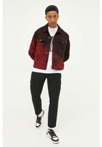 Hugo - HUGO kurtka jeansowa męska przejściowa. Materiał: jeans #5