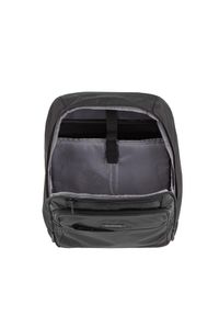 Ochnik - Plecak męski z kieszenią na laptop. Kolor: czarny. Materiał: nylon