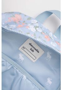 Abercrombie & Fitch plecak dziecięcy kolor niebieski duży wzorzysty. Kolor: niebieski #2
