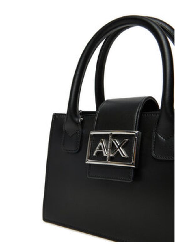 Armani Exchange Torebka XW000306 AF12039 UC001 Czarny. Kolor: czarny. Materiał: skórzane