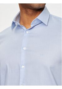 Calvin Klein Koszula K10K113164 Niebieski Slim Fit. Kolor: niebieski. Materiał: bawełna #3