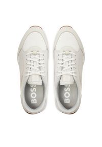 BOSS - Boss Sneakersy Ttnm Evo Runn Nume 50517313 Beżowy. Kolor: beżowy. Materiał: materiał