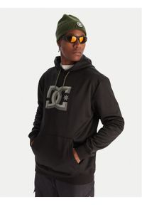 DC Bluza Snowstar ADYFT03417 Czarny Regular Fit. Kolor: czarny. Materiał: syntetyk