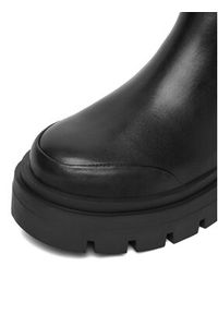 DeeZee Botki W4LH101008D Czarny. Kolor: czarny. Materiał: materiał, skóra #3