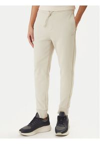 BOSS Dres 50555906 Beżowy Regular Fit. Kolor: beżowy. Materiał: syntetyk, bawełna #3