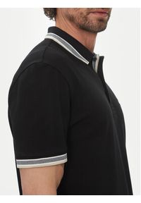 BOSS Polo Paddy 50469055 Czarny Regular Fit. Typ kołnierza: polo. Kolor: czarny. Materiał: bawełna