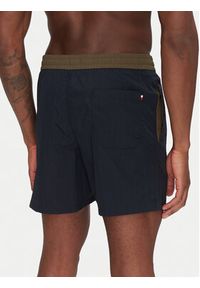 TOMMY HILFIGER - Tommy Hilfiger Szorty kąpielowe UM0UM03455 Granatowy Slim Fit. Kolor: niebieski. Materiał: syntetyk #4