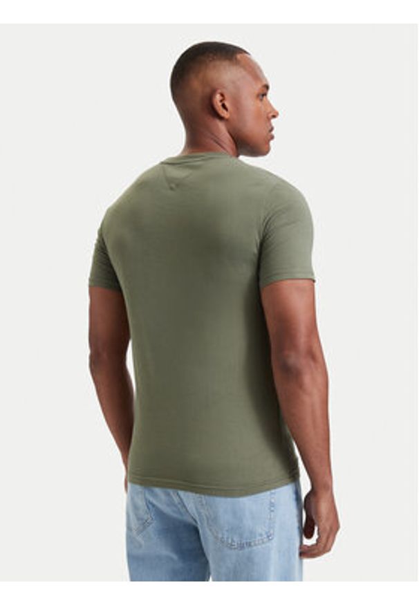 Tommy Jeans Komplet t-shirtów DM0DM20687 Kolorowy Slim Fit. Materiał: bawełna. Wzór: kolorowy