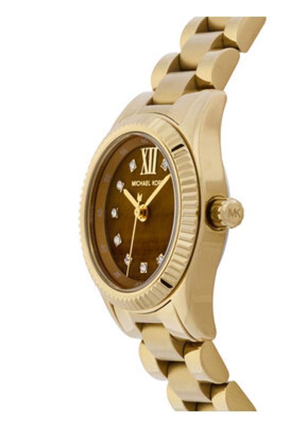 Michael Kors Zegarek Lexington Lady MK7578 Złoty. Kolor: złoty