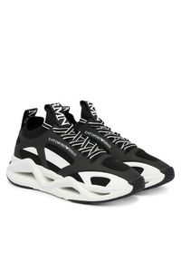 EA7 Emporio Armani Sneakersy 7X000383 AF19525 MC008 Czarny. Kolor: czarny. Materiał: skóra #4