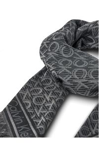 Calvin Klein Chusta Aop Monogram Jacquard LV04F8054G Czarny. Kolor: czarny. Materiał: materiał #3