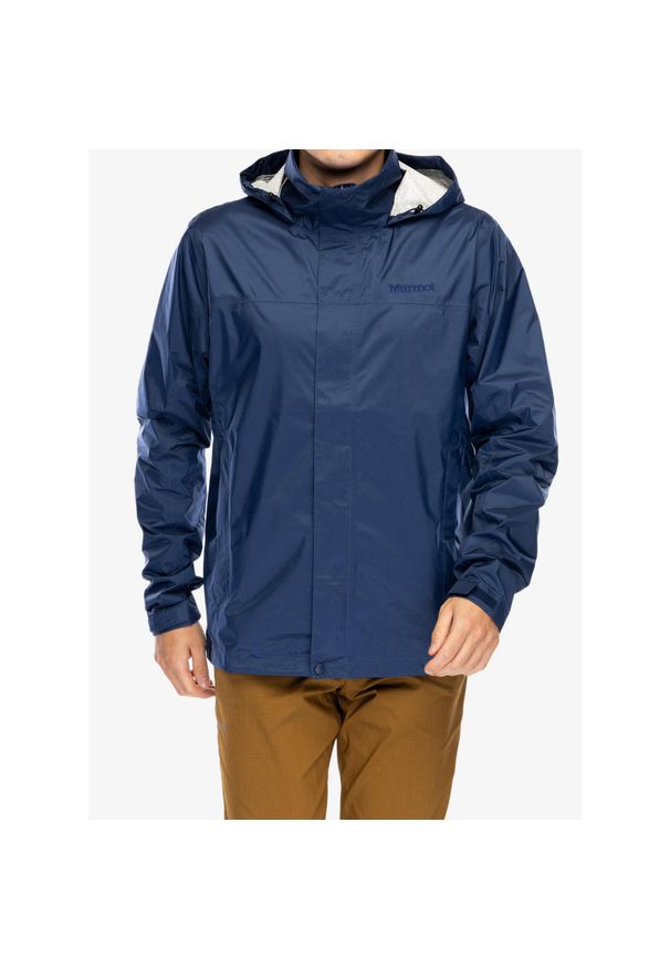 Kurtka przeciwdeszczowa Marmot PreCip Eco Jacket. Kolor: niebieski. Sport: turystyka piesza
