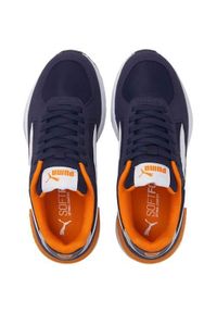 Buty do chodzenia dla dzieci Puma Graviton JR. Zapięcie: sznurówki. Kolor: biały, wielokolorowy, czarny, niebieski. Materiał: guma, materiał, tkanina, syntetyk. Szerokość cholewki: normalna. Sport: turystyka piesza