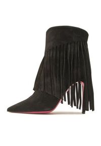 Pinko - PINKO Kowbojki Olympe Tronchetto PE 23 BKJS1 100573 A0N8 Czarny. Kolor: czarny. Materiał: zamsz, skóra #3