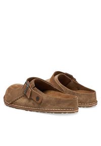 Birkenstock Klapki Lutry Premium 1025293 Beżowy. Kolor: beżowy. Materiał: skóra, nubuk #5