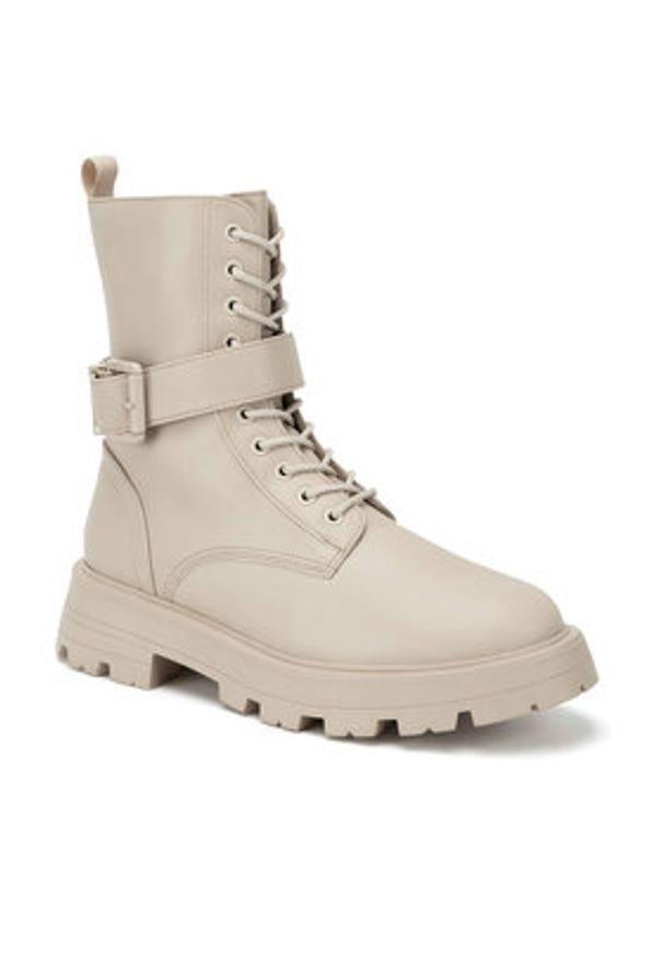 Jenny Fairy Trapery WYL3372-3 Beżowy. Kolor: beżowy. Materiał: syntetyk, skóra