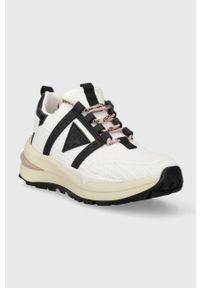 Guess sneakersy KADINN kolor biały FL7KAD FAB12. Nosek buta: okrągły. Zapięcie: sznurówki. Kolor: biały. Materiał: guma #5