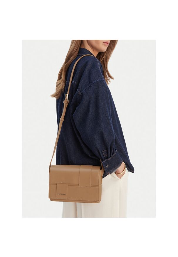 Gino Rossi - Torebka GINO ROSSI. Kolor: beżowy