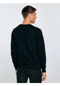 Big-Star - Bluza męska z nadrukiem czarna Ecodort 906. Kolor: czarny. Wzór: nadruk. Styl: klasyczny