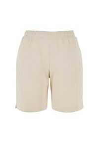 Urban Classics - Organiczne Szorty Frotte Dla Kobiet. Kolor: brązowy. Sport: turystyka piesza