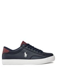 Polo Ralph Lauren Sneakersy RF104278 Granatowy. Kolor: niebieski. Materiał: skóra #3