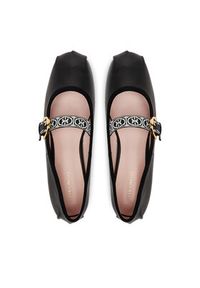 Coccinelle Baleriny E4 S15 19 01 01 Czarny. Kolor: czarny. Materiał: skóra #4