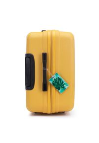 Wittchen - Duża walizka z zawieszką żółta. Kolor: żółty. Styl: wakacyjny #5