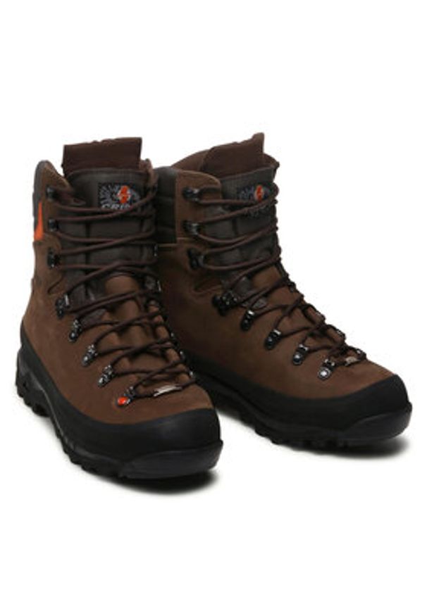 Crispi Trekkingi Gabro Gtx GORE-TEX CR39204203 Brązowy. Kolor: brązowy. Materiał: nubuk, skóra. Technologia: Gore-Tex. Sport: turystyka piesza