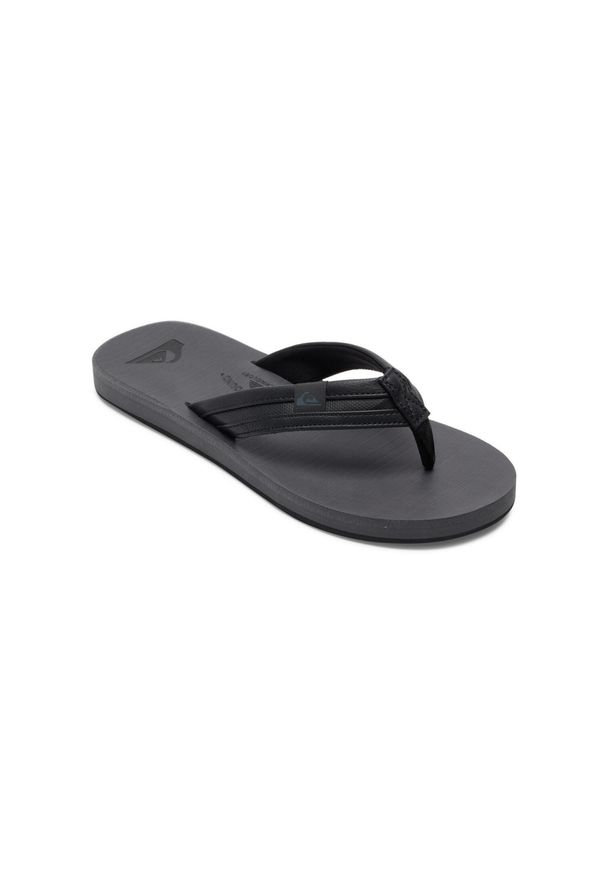 Quiksilver - Sandały dla Mężczyzn CARVER SQUISH. Kolor: czarny. Materiał: guma, syntetyk. Sezon: lato