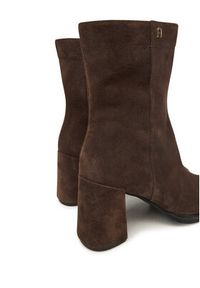 Furla Botki Diamante YK05FUD-Y61000-2566S-1-007-3600 S Brązowy. Kolor: brązowy. Materiał: skóra, zamsz #5