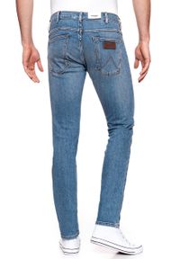 Wrangler - SPODNIE MĘSKIE WRANGLER BRYSON HOPKINS BLUE W14X23185 112126666. Stan: obniżony #6