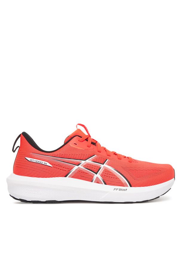 Asics Buty do biegania Gt-1000 14 1011C077 Czerwony. Kolor: czerwony. Materiał: mesh, materiał