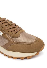 Liu Jo Sneakersy Running 02 7G5027 PX380 Beżowy. Kolor: beżowy. Materiał: skóra, zamsz. Sport: bieganie #5
