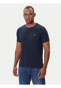 Emporio Armani Underwear Komplet 2 t-shirtów EM000391 AF10776 M8098 Kolorowy Regular Fit. Materiał: bawełna. Wzór: kolorowy