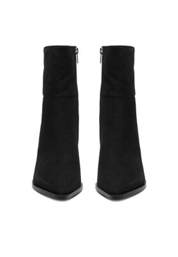 Jenny - JENNY Botki CEO-HY23222S-1 Czarny. Kolor: czarny. Materiał: materiał