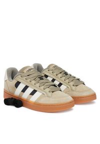 Adidas - adidas Sneakersy Grand Court Alpha HQ7361 Beżowy. Kolor: beżowy. Materiał: zamsz, skóra #5