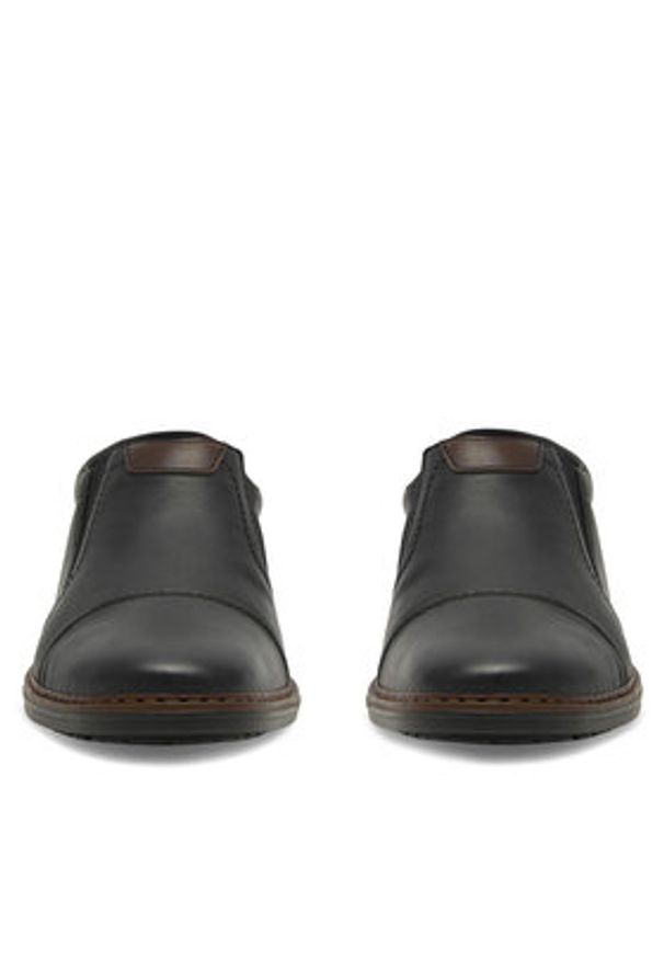 Rieker Półbuty 17659-00 Czarny. Kolor: czarny. Materiał: skóra