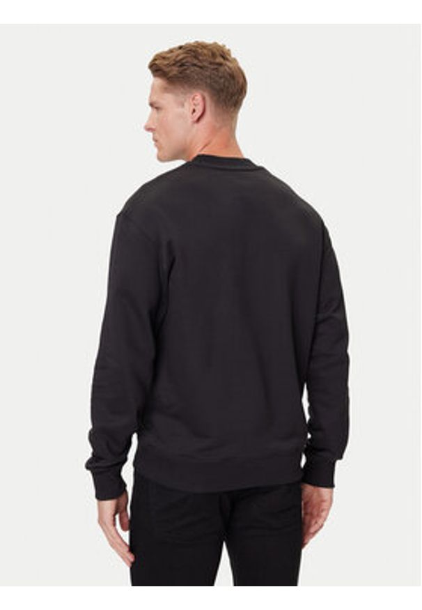 Versace Jeans Couture Bluza 79GAIE10 CF00E Czarny Regular Fit. Kolor: czarny. Materiał: bawełna