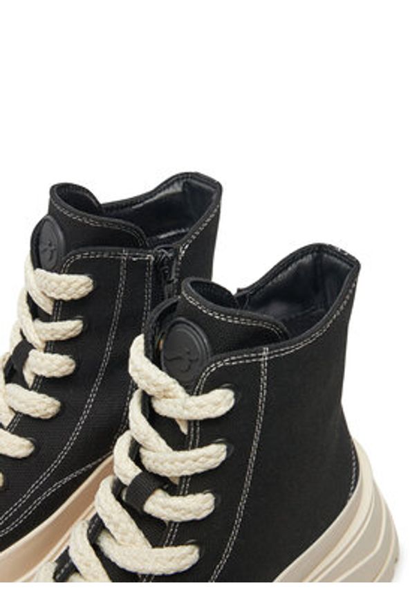 Bronx Sneakersy 47571-N 01 Czarny. Kolor: czarny. Materiał: materiał