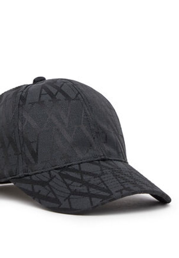 Armani Exchange Czapka z daszkiem XW000877 AF13377 FC012 Czarny. Kolor: czarny. Materiał: bawełna, materiał