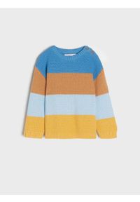 Sinsay - Sweter - wielobarwny. Materiał: dzianina, bawełna