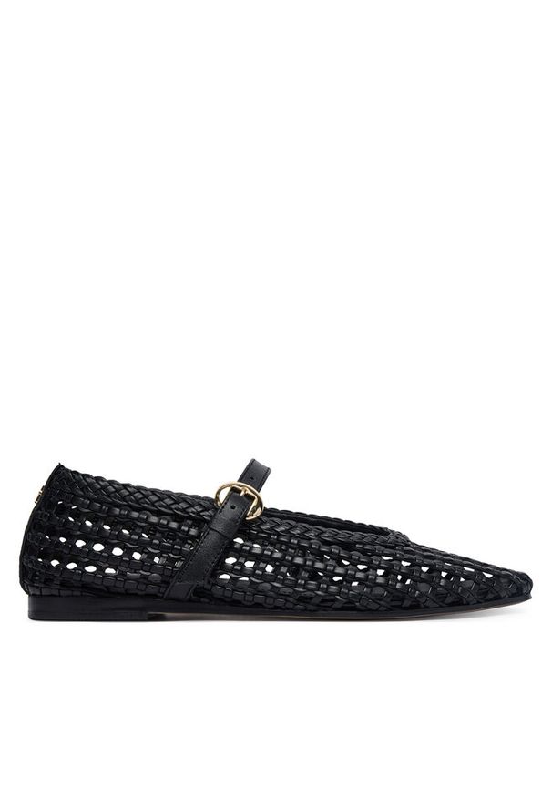TOMMY HILFIGER - Baleriny Tommy Hilfiger. Kolor: czarny