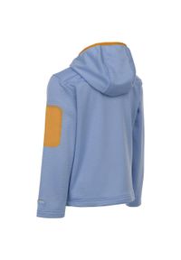TRESPASS - Bluza dziecięca Timorous AT200 Fleece Jacket. Kolor: szary, niebieski, wielokolorowy. Sport: turystyka piesza