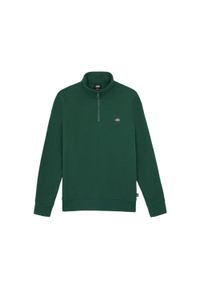 Dickies - Bluza polarowa DICKIES OAKPORT QUARTER Zielony. Kolor: zielony. Materiał: polar